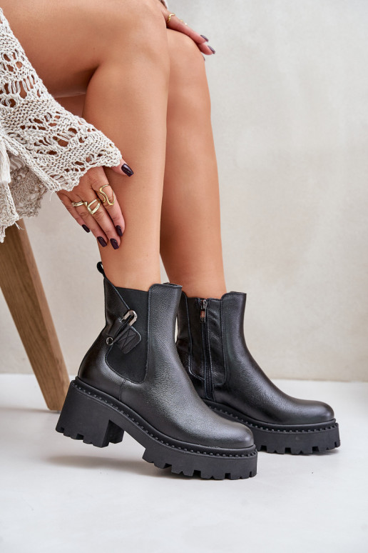 Zazoo 60490 Leer opInarmen Laarzen met ornamenten zInart Zazoo 60490 Leer opInarmen Laarzen met ornamenten zInart