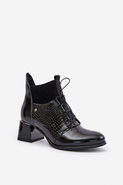 Zazoo 60503 Haut Stiefel mit Absätzen sich Zuarm laufen schZuarze Farbe Zazoo 60503 Haut Stiefel mit Absätzen sich Zuarm laufen schZuarze Farbe