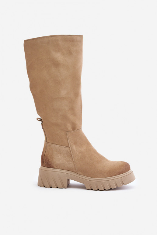 Zazoo 70145 aus INildleder Stiefel Gegen die Straße sich Zuarm laufen Beige Zazoo 70145 aus INildleder Stiefel Gegen die Straße sich Zuarm laufen Beige