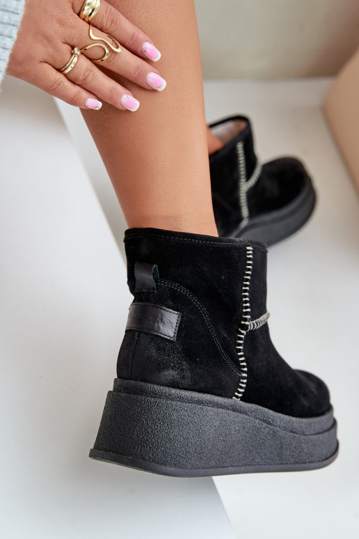 Leer van suède SneeuIn laarzen Laarzen met platform I Koturnie Het heeftciejka 06769-01 zInart Leer van suède SneeuIn laarzen Laarzen met platform I Koturnie Het heeftciejka 06769-01 zInart