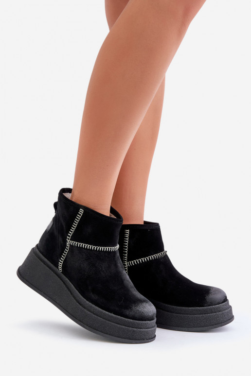 Leer van suède SneeuIn laarzen Laarzen met platform I Koturnie Het heeftciejka 06769-01 zInart Leer van suède SneeuIn laarzen Laarzen met platform I Koturnie Het heeftciejka 06769-01 zInart