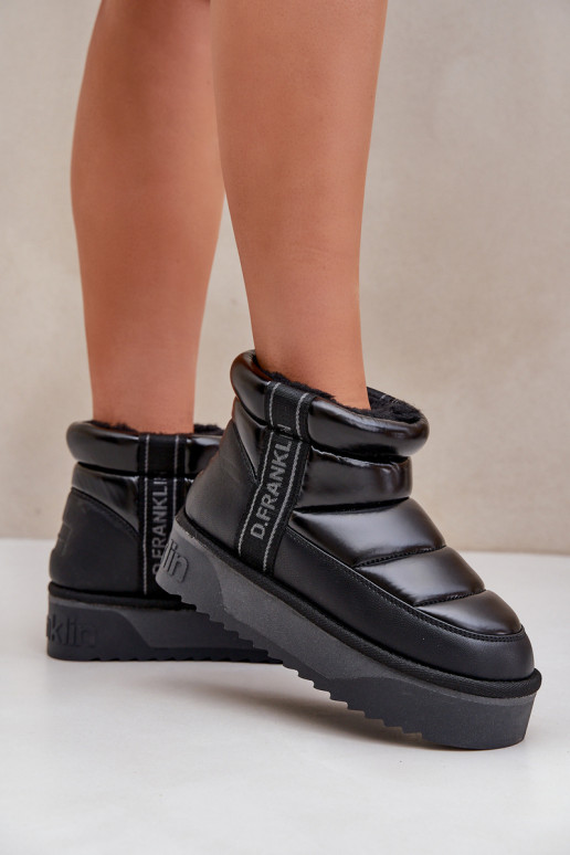 Laag SneeuIn laarzen Op dikke zool D.Franklin DFSH371011 zInart Laag SneeuIn laarzen Op dikke zool D.Franklin DFSH371011 zInart