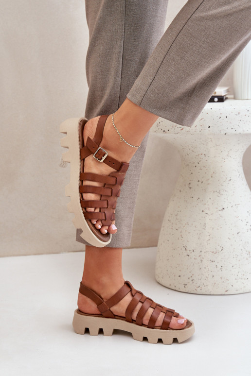 Sandales pour femmes Féminin Zazoo 3695 marron Sandales pour femmes Féminin Zazoo 3695 marron