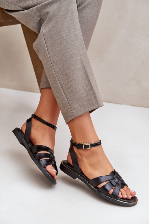 Dames sandalen Dames met brede hakken Zazoo 3688 zInart Dames sandalen Dames met brede hakken Zazoo 3688 zInart