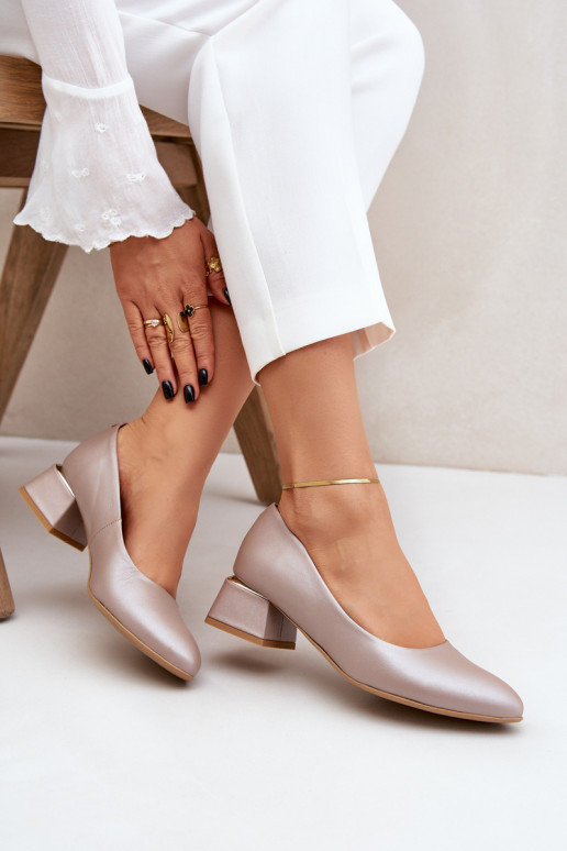 Haut Schuhe LeZuski 3118 Beige Haut Schuhe LeZuski 3118 Beige