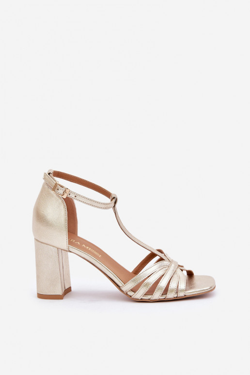 des sandalesActivéturalnej Skóry avec des talons Laura Messi 2766 des sandalesActivéturalnej Skóry avec des talons Laura Messi 2766