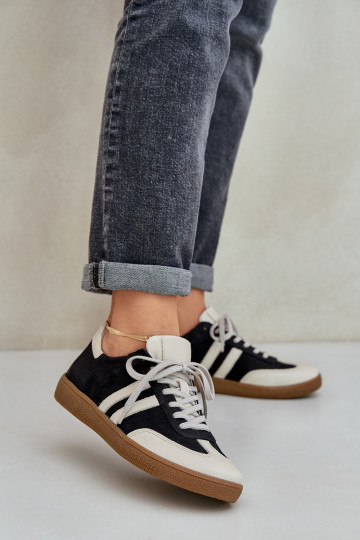 Zazoo N1068 Leer Laag Sneakers model schoenen Dames zInart