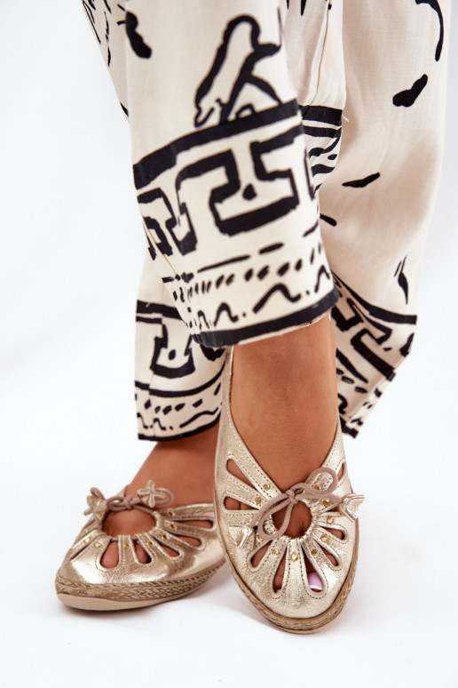 gleichschenklig BallerinasErmöglichtturalnej Skóry Zazoo 10179 goldene Farbe gleichschenklig BallerinasErmöglichtturalnej Skóry Zazoo 10179 goldene Farbe