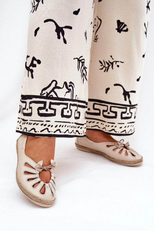 isocèle BallerinesActivéturalnej Skóry Zazoo 10179 beige isocèle BallerinesActivéturalnej Skóry Zazoo 10179 beige