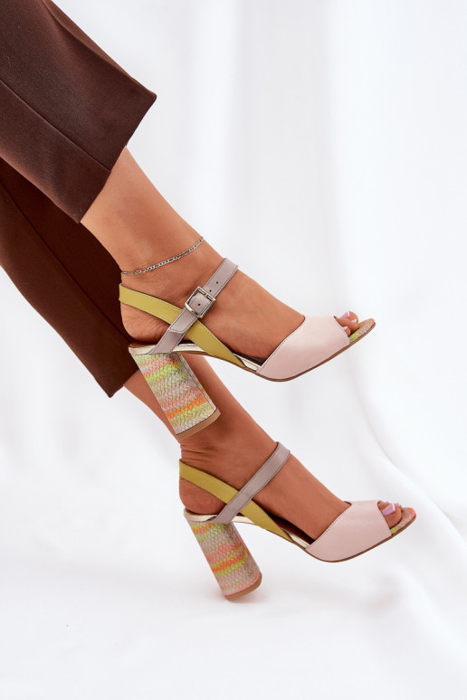Haut Eleganter Stil Sandalen mit Absätzen Laura Messi 2136 Verschiedene Farben Haut Eleganter Stil Sandalen mit Absätzen Laura Messi 2136 Verschiedene Farben