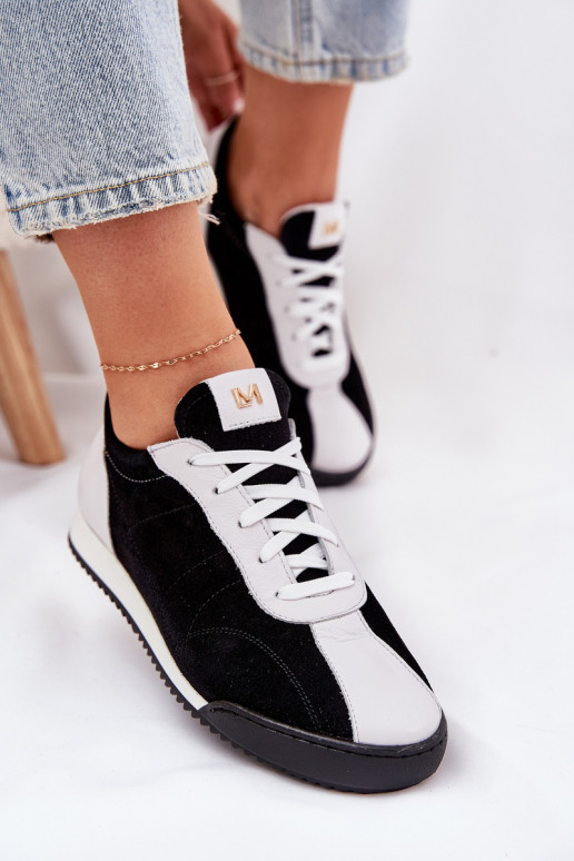 Peau baskets Féminin Laura Messi 2935 couleur noire Peau baskets Féminin Laura Messi 2935 couleur noire