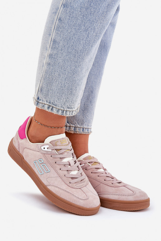 en daim baskets Chaussures modèle baskets Féminin D.Franklin DFSH387005 couleur rose en daim baskets Chaussures modèle baskets Féminin D.Franklin DFSH387005 couleur rose