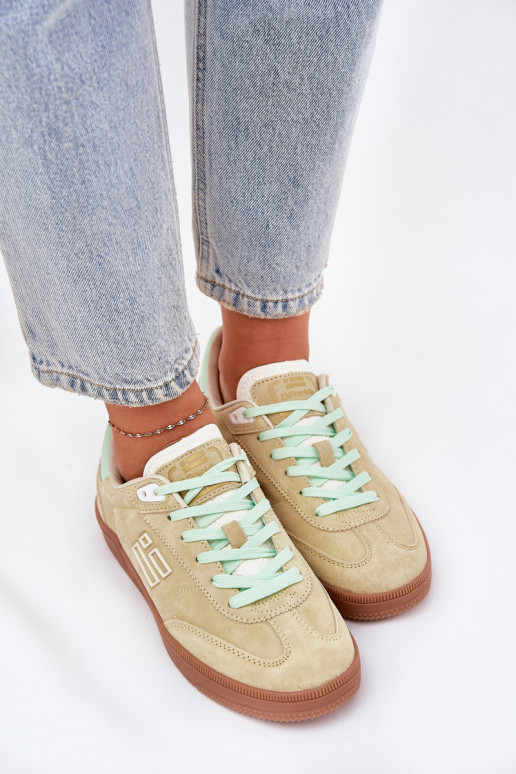 en daim baskets Chaussures modèle baskets Féminin D.Franklin DFSH387005 Calcaire en daim baskets Chaussures modèle baskets Féminin D.Franklin DFSH387005 Calcaire