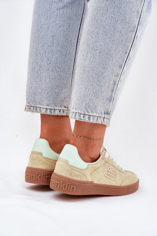 en daim baskets Chaussures modèle baskets Féminin D.Franklin DFSH387005 Calcaire en daim baskets Chaussures modèle baskets Féminin D.Franklin DFSH387005 Calcaire