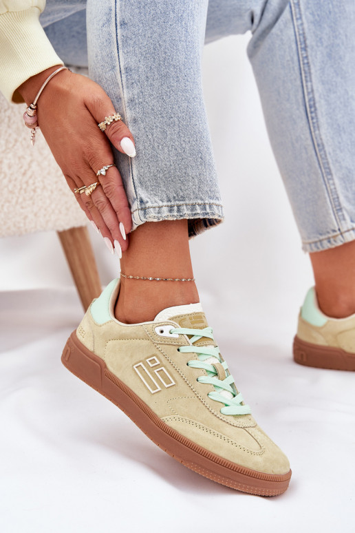 en daim baskets Chaussures modèle baskets Féminin D.Franklin DFSH387005 Calcaire en daim baskets Chaussures modèle baskets Féminin D.Franklin DFSH387005 Calcaire