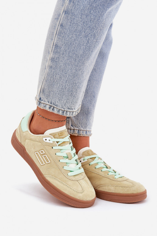 en daim baskets Chaussures modèle baskets Féminin D.Franklin DFSH387005 Calcaire en daim baskets Chaussures modèle baskets Féminin D.Franklin DFSH387005 Calcaire