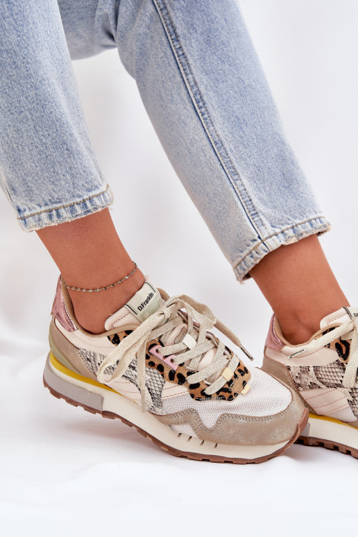 Chaussures modèle baskets baskets Féminin D.Franklin DFSH378006 couleur dorée Chaussures modèle baskets baskets Féminin D.Franklin DFSH378006 couleur dorée