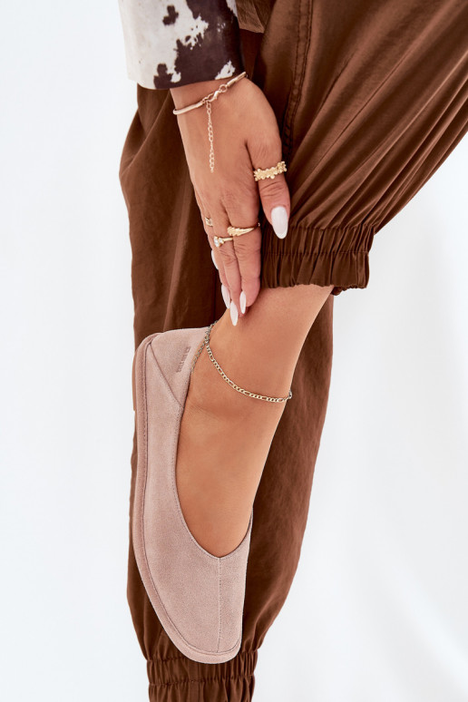 Ballerinas van suède Dames Big Star RR274081 roze