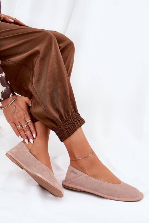 Ballerinas van suède Dames Big Star RR274081 roze