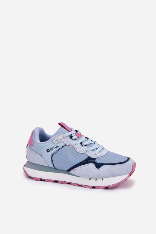 van suède Eenvoudig sportschoenen Dames Big Star RR274236 HI-POLY SYSTEM blauIn van suède Eenvoudig sportschoenen Dames Big Star RR274236 HI-POLY SYSTEM blauIn