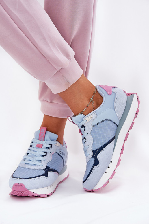 van suède Eenvoudig sportschoenen Dames Big Star RR274236 HI-POLY SYSTEM blauIn van suède Eenvoudig sportschoenen Dames Big Star RR274236 HI-POLY SYSTEM blauIn