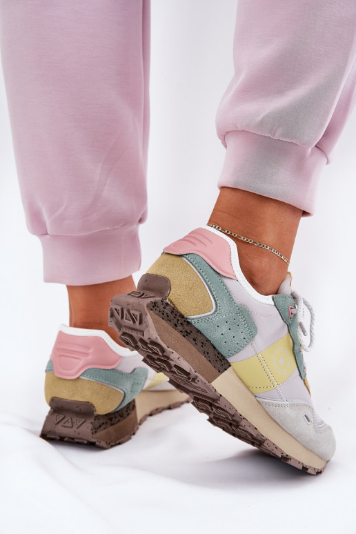 en daim Chaussures modèle baskets Féminin Big Star RR274244 HI-POLY SYSTEM gris-couleur jaune en daim Chaussures modèle baskets Féminin Big Star RR274244 HI-POLY SYSTEM gris-couleur jaune