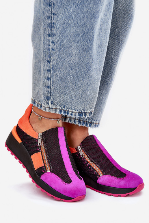 Leren sneakers model schoenen Het heeftciejka 06853-15 zInart Leren sneakers model schoenen Het heeftciejka 06853-15 zInart