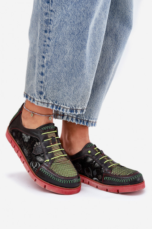 Leer schoenen Dames Met patroon Het heeftciejka 06784-20 zInart Leer schoenen Dames Met patroon Het heeftciejka 06784-20 zInart