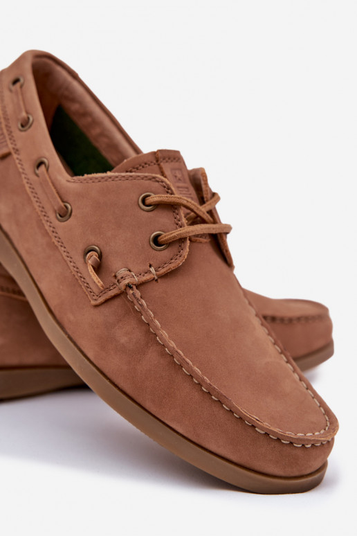 Leer Mocassins Het heeftnnen Big Star RR174162 bruine kleur Leer Mocassins Het heeftnnen Big Star RR174162 bruine kleur