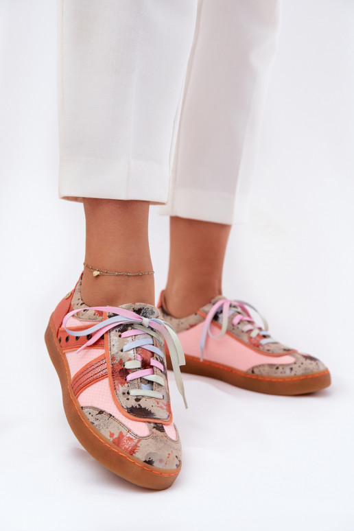 Haut Sneakers Stilvollllschuhe Feminin Es mussciejka 06840-18 orange Farbe Haut Sneakers Stilvollllschuhe Feminin Es mussciejka 06840-18 orange Farbe