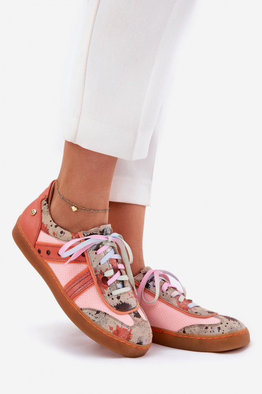 Haut Sneakers Stilvollllschuhe Feminin Es mussciejka 06840-18 orange Farbe Haut Sneakers Stilvollllschuhe Feminin Es mussciejka 06840-18 orange Farbe