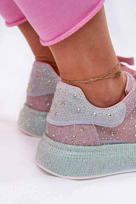 Versierd Sneakers model schoenen met platform GOE RR2N4009 Verschillende kleuren