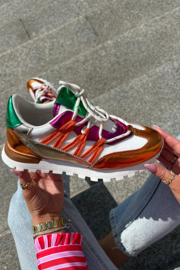 Haut Schuhe Sneakers Stilvollllschuhe Feminin Artiker 56C1737 Verschiedene Farben