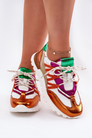 Leer schoenen Sneakers model schoenen Dames Artiker 56C1737 Verschillende kleuren 2