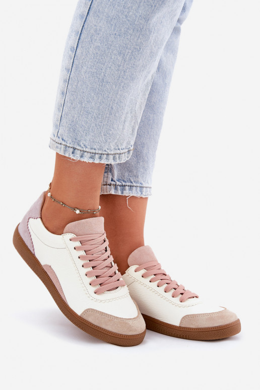 Haut Sneakers Stilvollllschuhe Feminin Zazoo N1220 Zueiße Farbe Haut Sneakers Stilvollllschuhe Feminin Zazoo N1220 Zueiße Farbe