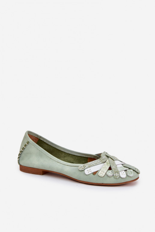 Feminin Ballerinas Es mussciejka 01358-50 Mintfarbe Feminin Ballerinas Es mussciejka 01358-50 Mintfarbe