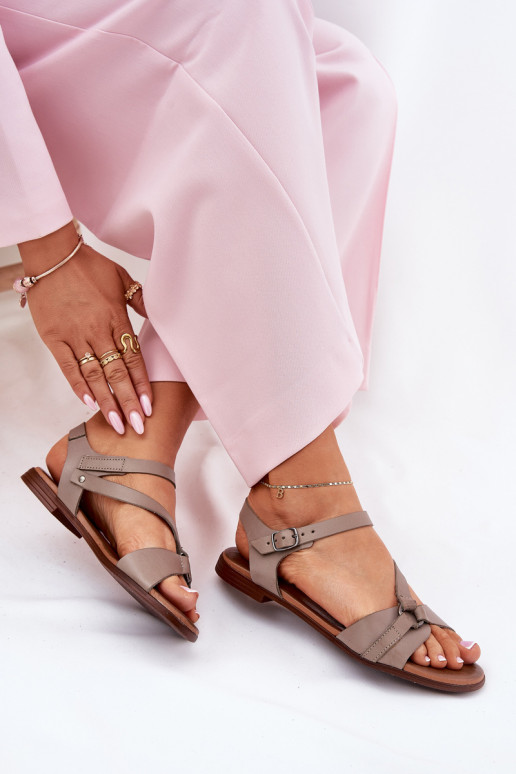 Zazoo 40182 Damensandalen Feminin Beige Zazoo 40182 Damensandalen Feminin Beige