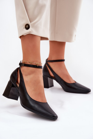 Leer Schoenen met hakken Het heeftciejka K6816-01 zInart