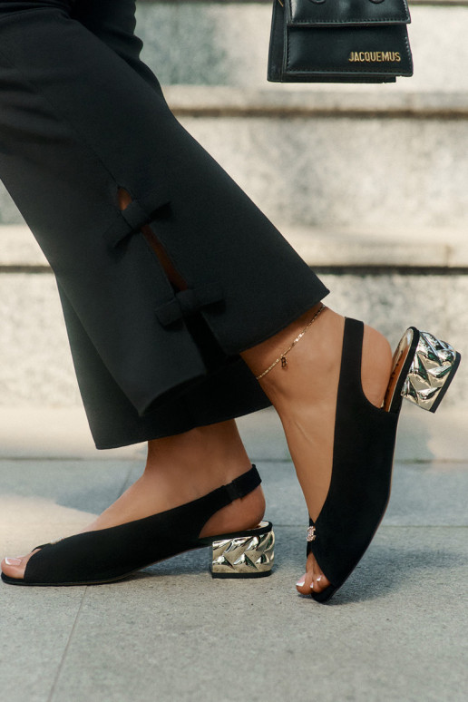 aus INildleder Eleganter Stil Damensandalen CheBello 4724 schZuarze Farbe aus INildleder Eleganter Stil Damensandalen CheBello 4724 schZuarze Farbe