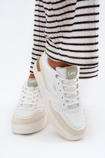 Sneakers model schoenen Dames met platform LEE EMMA INOMEN LOIN 50251014.04L beige 2