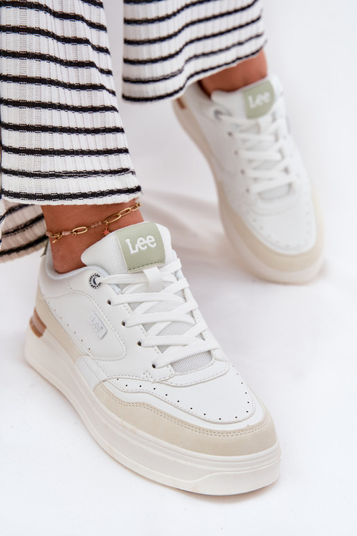 Chaussures modèle baskets Féminin avec une plateforme LEE EMMA DANSOMEN LODANS 50251014.04L beige Chaussures modèle baskets Féminin avec une plateforme LEE EMMA DANSOMEN LODANS 50251014.04L beige