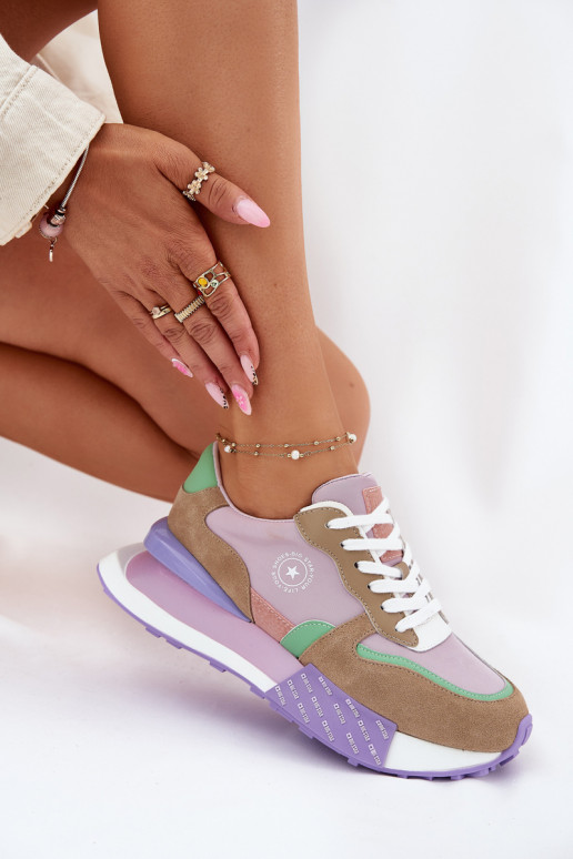 aus INildleder Sneakers Stilvollllschuhe Feminin mit einer Plattform Big Star RR274815 HI-POLY SYSTEM pinke Farbe aus INildleder Sneakers Stilvollllschuhe Feminin mit einer Plattform Big Star RR274815 HI-POLY SYSTEM pinke Farbe