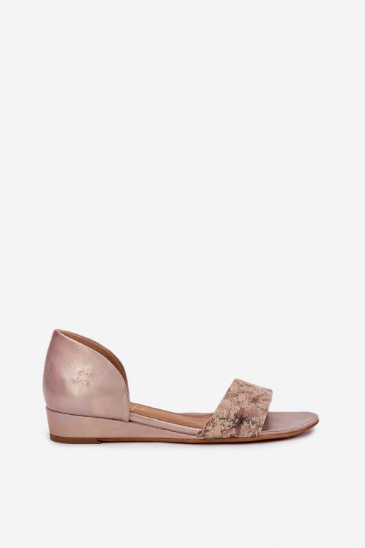 Dames sandalen Het heeftciejka 01971-71 gouden kleur Dames sandalen Het heeftciejka 01971-71 gouden kleur