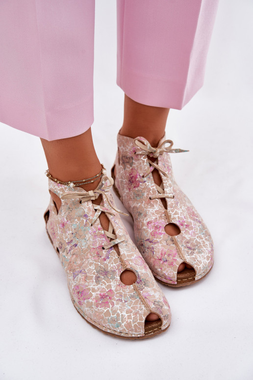 À motifs Peau Bottes Il fautciejka 03426-48 beige À motifs Peau Bottes Il fautciejka 03426-48 beige