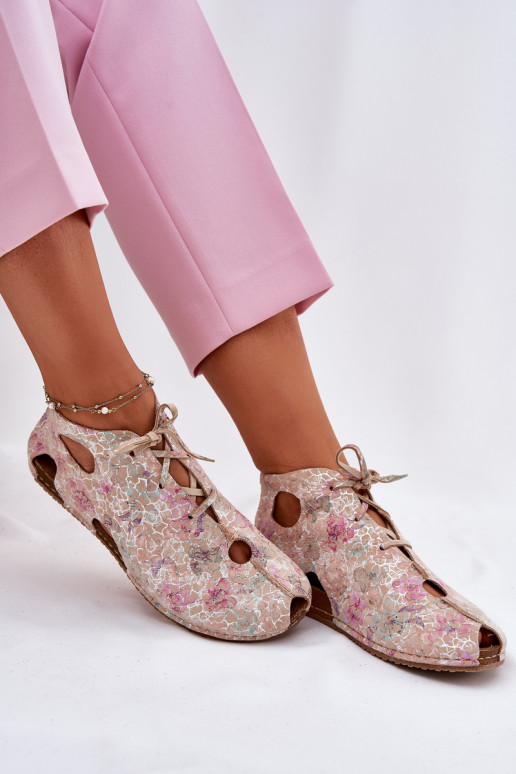 À motifs Peau Bottes Il fautciejka 03426-48 beige À motifs Peau Bottes Il fautciejka 03426-48 beige