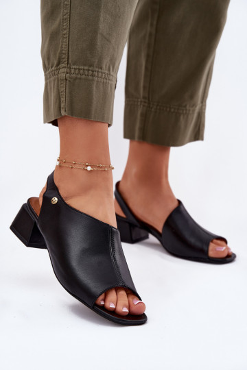 Sandales pour femmes Klocke Tai turiciejka 06975-01 couleur noire 2