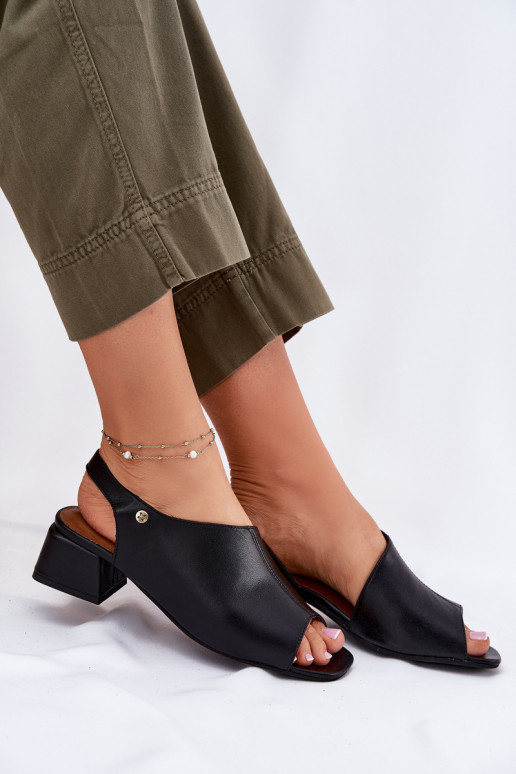 Sandales pour femmes Féminin Klocke Il fautciejka 06975-01 couleur noire Sandales pour femmes Féminin Klocke Il fautciejka 06975-01 couleur noire