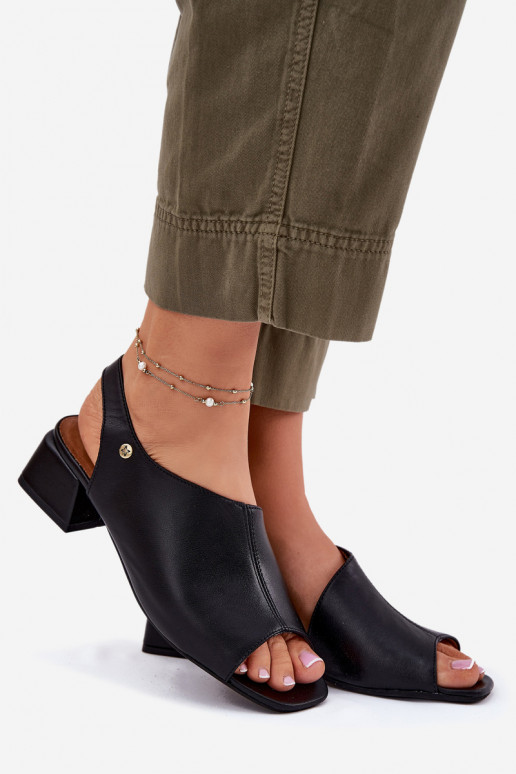 Sandales pour femmes Féminin Klocke Il fautciejka 06975-01 couleur noire Sandales pour femmes Féminin Klocke Il fautciejka 06975-01 couleur noire