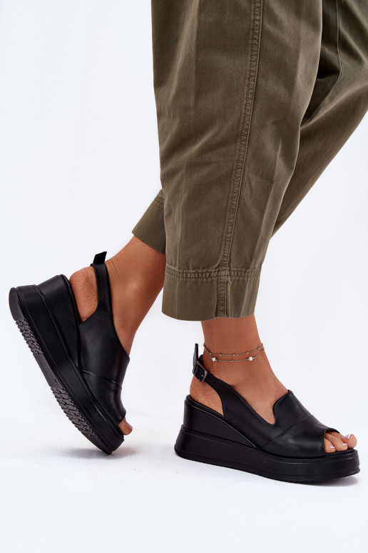 Leer Dames Platform sandalen Artiker 52C0484 zInart Leer Dames Platform sandalen Artiker 52C0484 zInart