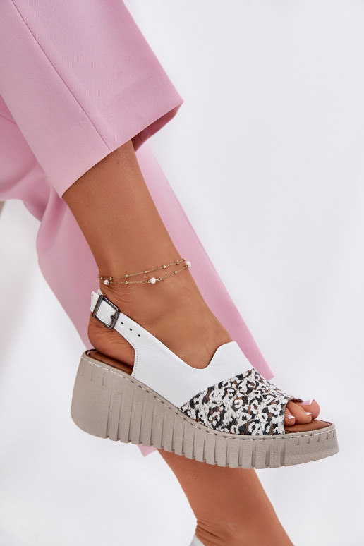 Dames sandalenOpturalnej Skóry Op de INig Artiker 56C0958 Initte kleur